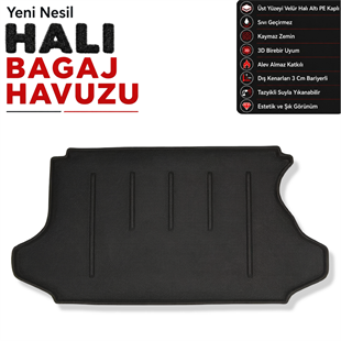 Daihatsu Terios Halı Bagaj Havuzu (1998 - 2005 Arası)