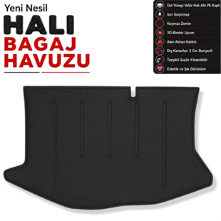 Ford Fiesta Halı Bagaj Havuzu (2008 - 2017 Arası)