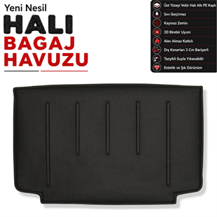 Ford B - Max Halı Bagaj Havuzu (2012 Sonrasi)