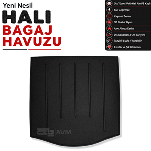 Ford Focus Sedan 3 Halı Bagaj Havuzu (2011 - 2014 Arası)