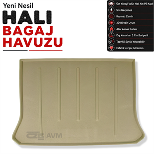 Ford Tourneo Connect Halı Bagaj Havuzu (2003 - 2014)