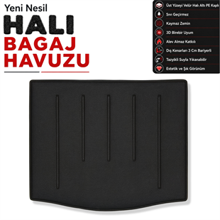 Ford Focus Hatchback 4 Halı Bagaj Havuzu (2014 - 2019 Arası)