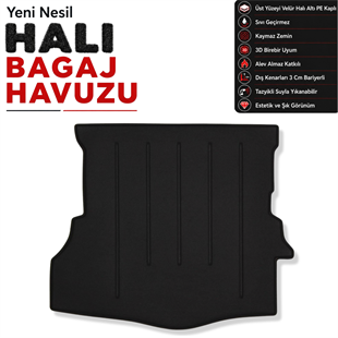 Ford Mondeo Sedan Halı Bagaj Havuzu (2014 Sonrasi)