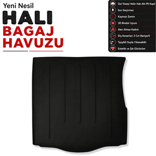 Ford Mondeo Hatchback Halı Bagaj Havuzu (2015 Sonrasi)
