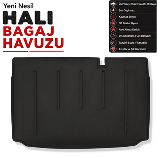Ford Ecosport Halı Bagaj Havuzu (2017 - 2022 Arası)