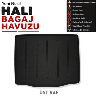 Ford Explorer Halı Bagaj Havuzu (2025 Sonrası)
