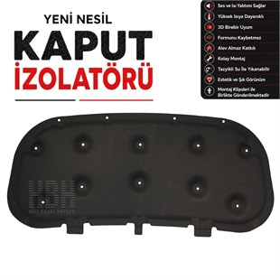 Ford Ranger Kaput İzolatör (2015-2022 Arası)
