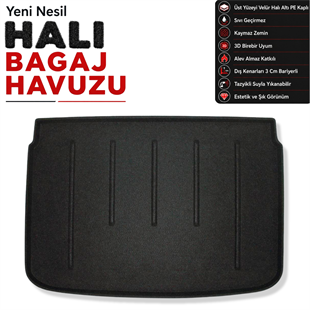 Fiat 500L Halı Bagaj Havuzu (2013 - 2020 Arası)
