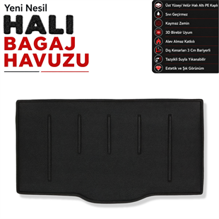 Fiat Panda Halı Bagaj Havuzu (2012 - 2020 Arası)