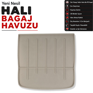 Fiat Freemont Halı Bagaj Havuzu (2011 - 2016 Arası)