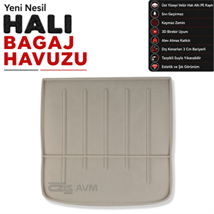 Fiat Freemont Halı Bagaj Havuzu (2011 - 2016 Arası)