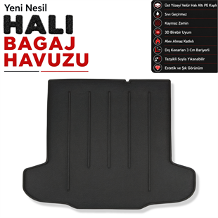 Fiat Egea Sedan Halı Bagaj Havuzu (2021 ve Sonrası)
