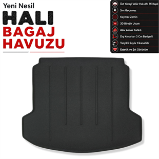 Fiat Egea Station Wagon Halı Bagaj Havuzu (2021 ve Sonrası)