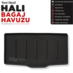 Fiat Panda Halı Bagaj Havuzu (2020 - 2025 Arası)
