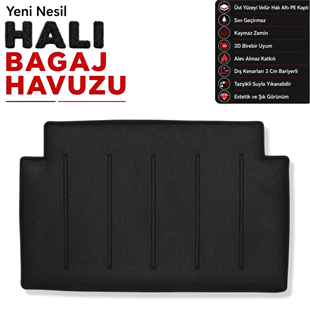 Fiat Doblo Halı Bagaj Havuzu (2023 Sonrası)