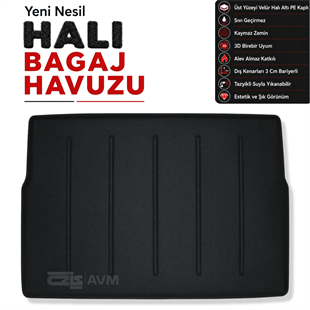 Toyota Proace Verso Halı Bagaj Havuzu (2025 Sonrası)