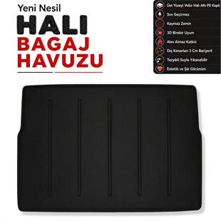 Peugeot Expert Traveller Halı Bagaj Havuzu (2025 Sonrası)