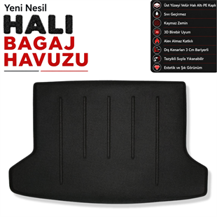 Honda HR - V Stepneli Halı Bagaj Havuzu (2015 - 2022 Arası)