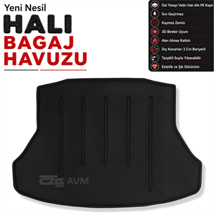 Honda Civic Sedan Halı Bagaj Havuzu (2016 - 2021 Arası)