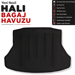 Honda Civic Sedan Halı Bagaj Havuzu (2016 - 2021 Arası)
