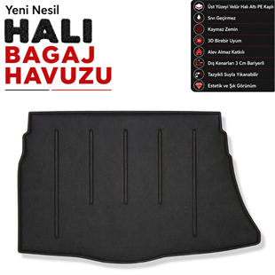 Hyundai i30 Halı Bagaj Havuzu (2012 - 2017 Arası)