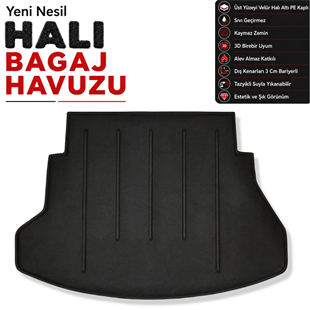 Hyundai i30 CW Halı Bagaj Havuzu (2012 Sonrası)