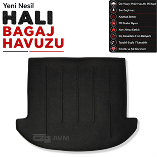 Hyundai Santa Fe Halı Bagaj Havuzu (2013 - 2021 Arası)