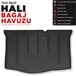 Hyundai i20 Halı Bagaj Havuzu (2014 - 2020 Arası)