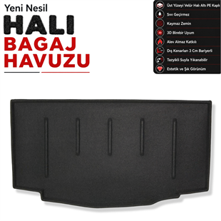 Hyundai i10 Halı Bagaj Havuzu (2014 - 2020 Arası)