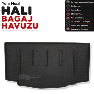 Hyundai i10 Halı Bagaj Havuzu (2014 - 2020 Arası)