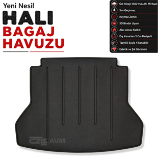 Hyundai Elantra Halı Bagaj Havuzu (2016 - 2020 Arası)
