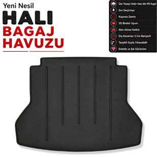 Hyundai Elantra Halı Bagaj Havuzu (2016 - 2020 Arası)