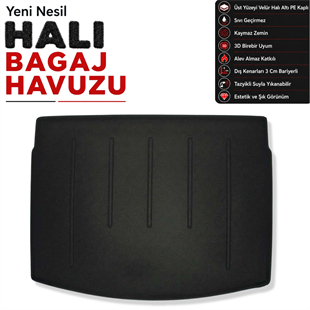 Hyundai i30 Üst Raf Halı Bagaj Havuzu (2017 Sonrası)