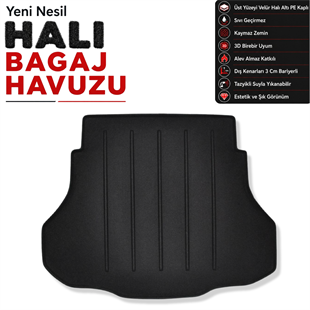 Hyundai Elantra Halı Bagaj Havuzu (2020 Sonrası)