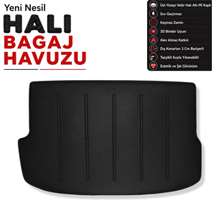 Hyundai Staria Halı Bagaj Havuzu (2022 ve Sonrası)