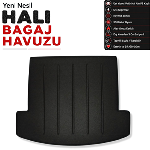 Hyundai Santa Fe E Halı Bagaj Havuzu (2025 Sonrası)