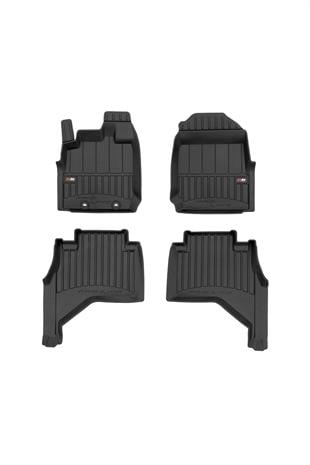 Isuzu D-MAX III Pikap, 4 Kapı, Çift Kabin 2019+ Sonrası Uyumulu Havuzlu Paspas