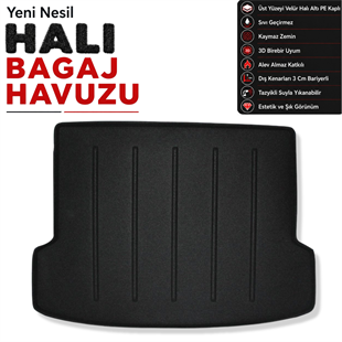 Jaecoo J7 4x4 Halı Bagaj Havuzu (2024 Sonrası)