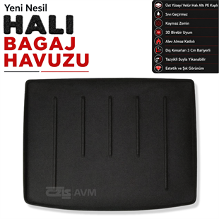 Jeep Renegade Halı Bagaj Havuzu (2014 ve Sonrası)