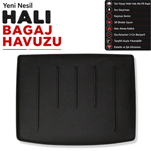 Jeep Renegade Halı Bagaj Havuzu (2014 ve Sonrası)