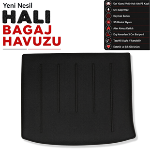 Jeep Cherokee Halı Bagaj Havuzu (2014 Sonrası)