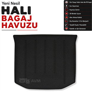 Jeep Gran Cherokee Halı Bagaj Havuzu (2011 Sonrası)