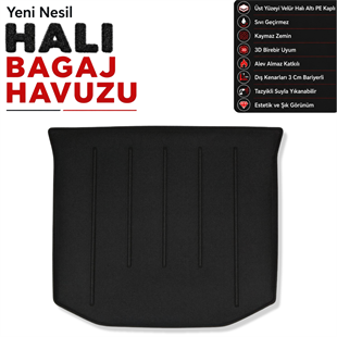 Jeep Gran Cherokee Halı Bagaj Havuzu (2011 Sonrası)