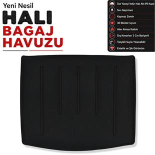 Jeep Compass Üst Raf Halı Bagaj Havuzu (2017 - 2024 Arası)