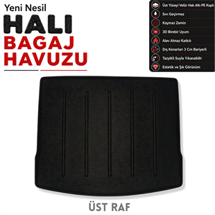 Jeep Compass Halı Bagaj Havuzu (2025 Sonrası)