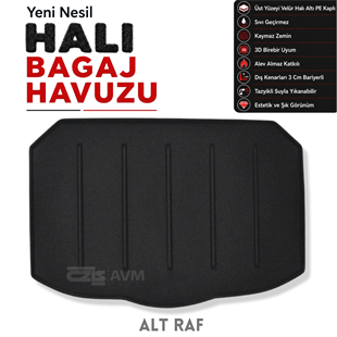 KAMPANYALI - Nissan Qashqai Halı Bagaj Havuzu (2022 ve Sonrası)