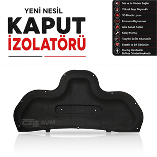 Kampanyalı Peugeot 3008 Hybrid / Elektrikli Kaput İzolatörü (2025 Sonrası)