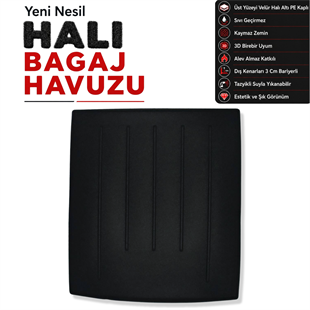 KAMPANYALI - Volkswagen Passat Variant Halı Bagaj Havuzu (B8 - 2014 - 2023 Arası)