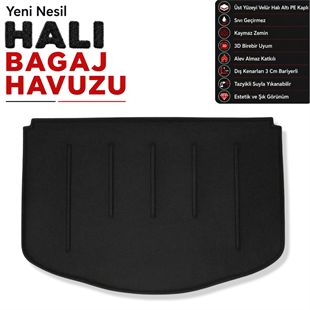 Kia Soul Halı Bagaj Havuzu (2014 Sonrası)