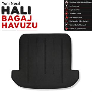 Kia Sorento Halı Bagaj Havuzu (2015 - 2024 Arası)